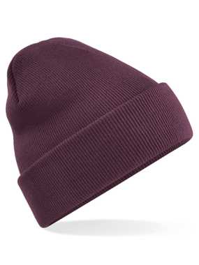 Unisex čiapka (Beechfield Original Cuffed Beanie) > fialová (plum)