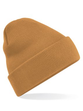 Unisex čiapka (Beechfield Original Cuffed Beanie) > hnedá (caramel)