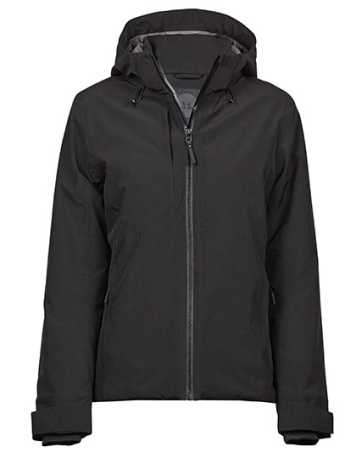 Dámska bunda (Tee Jays Womens All Weather Winter Jacket) > čierna > 2XL