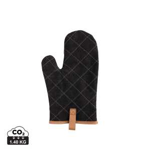 Prémiová kuchynská chňapka z canvas > čierna