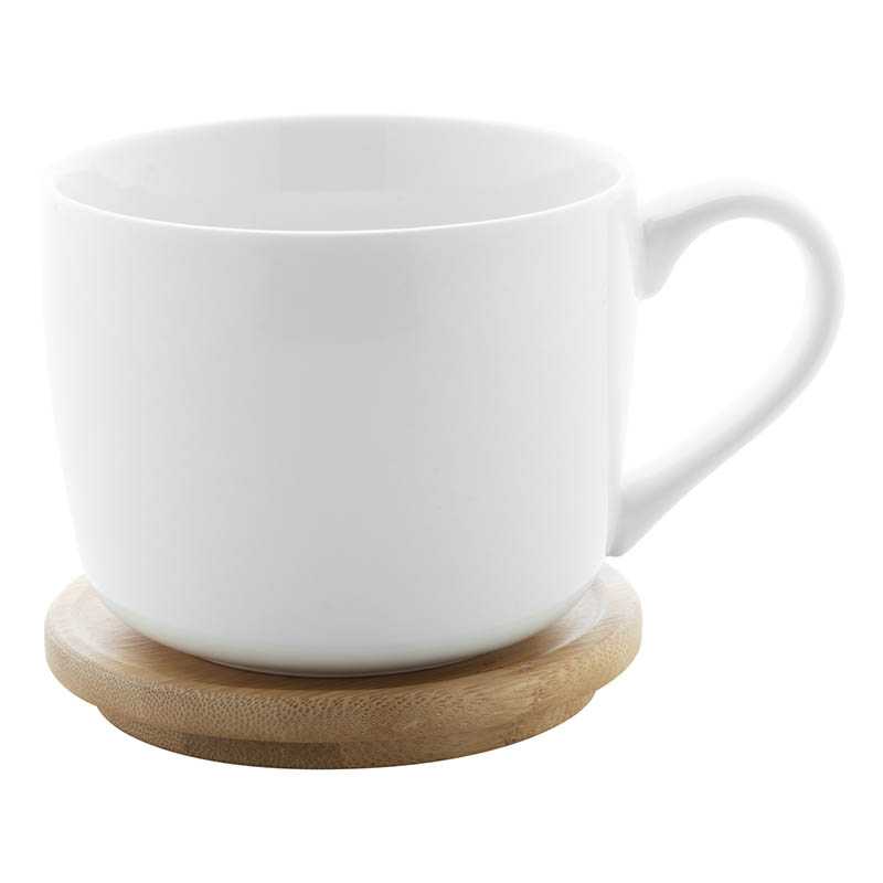 Porcelánový hrnček > biela