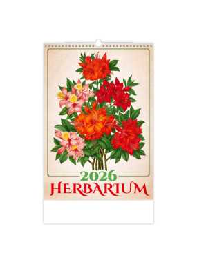 Nástenný kalendár (Herbarium 2026) - 31,5 x 52 cm
