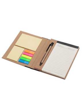 Zápisník s papierikmi na poznámky > čierna