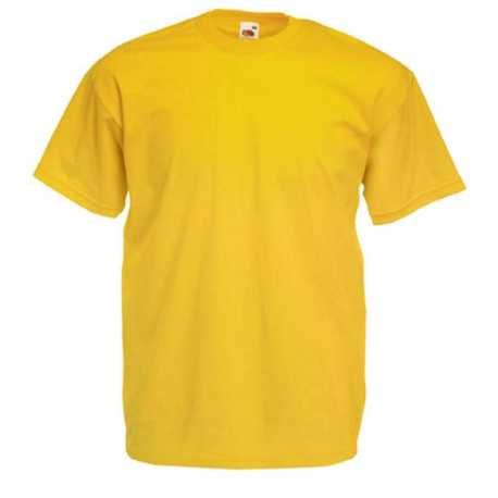 Pánske tričko (FRUIT OF THE LOOM Heavy T) > žltá > 3XL