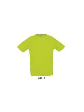 Unisex tričko (SOLS SPORTY UNISEX RAGLAN SLEEVES T-SHIRTS) > zelená (neon) > 3XL