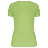 Dámske tričko (PROACT LADIES’ V-NECK SHORT SLEEVE SPORTS T-SHIRT)>zelená (lime)>L