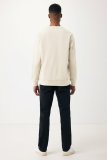 Ľahká mikina Iqoniq Etosha z recykl. bavlny > prírodná (raw) > 4XL