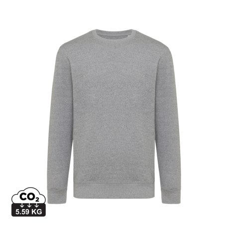 Ľahká mikina Iqoniq Etosha z recykl. bavlny > šedá (light heather) > L