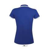 Dámska polokošeľa (SOLS PASADENA WOMEN - WOMEN POLO SHIRT)>modrá (royal) / biela>L
