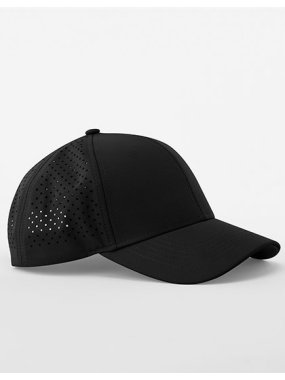 Unisex šiltovka (Beechfield Laser Performance Trucker) > čierna