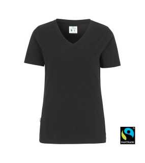 Dámske tričko (COTTOVER V-NECK LADY) > čierna > M