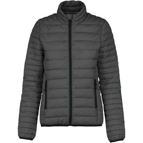 Dámska bunda (KARIBAN LADIES' LIGHTWEIGHT PADDED JACKET) > šedá (marl dark) > XS