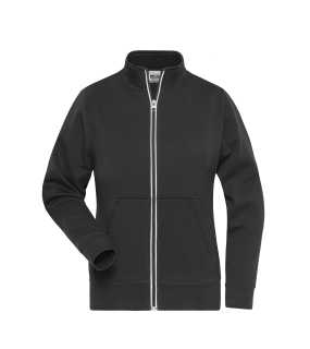 Dámska mikina (JN Ladies Doubleface Work Jacket SOLID) > čierna > M