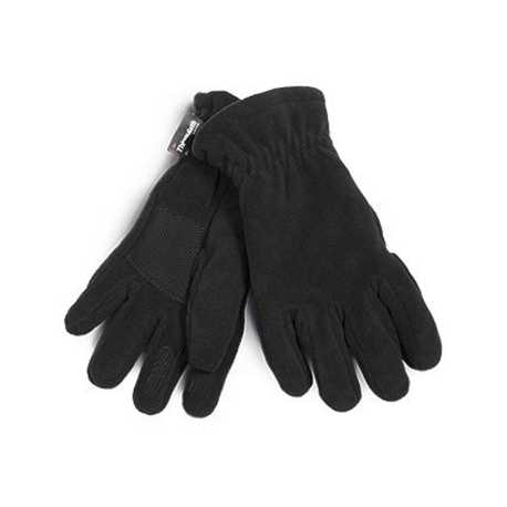 Rukavice (K-UP THINSULATE™ POLAR-FLEECE GLOVES) > čierna > L/XL