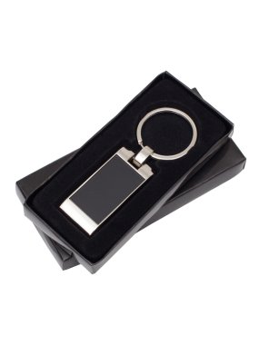 Kovový prívesok na kľúče > čierna