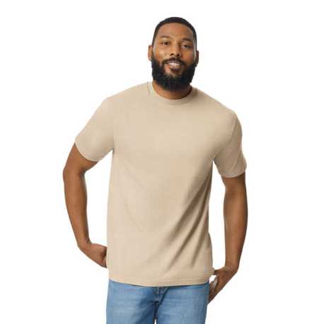 Tričko (GILDAN LIGHT COTTON ADULT T-SHIRT) > hnedá (sand) > XL