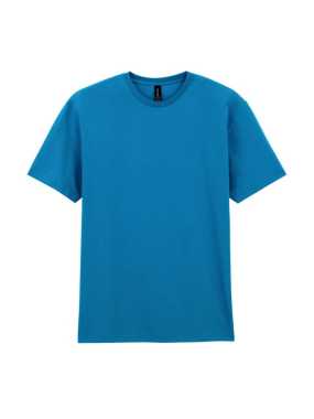 Tričko (GILDAN LIGHT COTTON ADULT T-SHIRT) > modrá (sapphire) > L