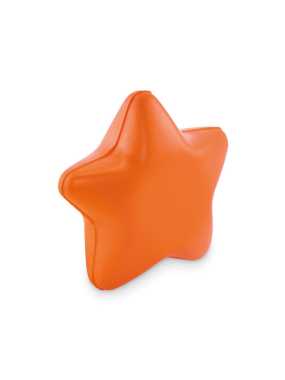 PU antistresová hviezda > oranžová