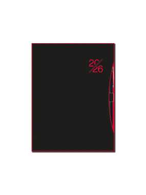Diár (Smart 2026) - 14,2 x 20,4 cm > červená > denný A5