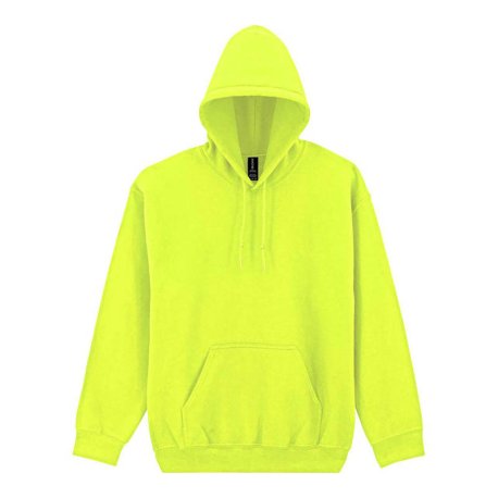 Unisex mikina (GILDAN ULTRA BLEND ADULT HOODED SWEATSHIRT) > zelená (safety) > S