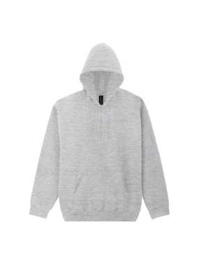 Unisex mikina (GILDAN ULTRA BLEND ADULT HOODED SWEATSHIRT) > šedá (ash) > S