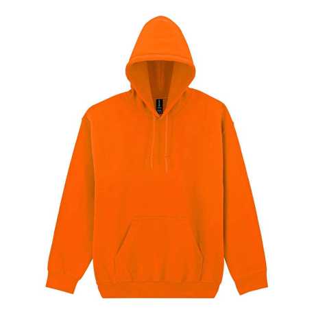 Unisex mikina (GILDAN ULTRA BLEND ADULT HOODED SWEATSHIRT) > oranžová (safety) > S