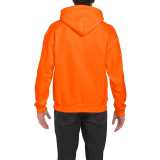 Unisex mikina (GILDAN ULTRA BLEND ADULT HOODED SWEATSHIRT) > oranžová (safety) > S