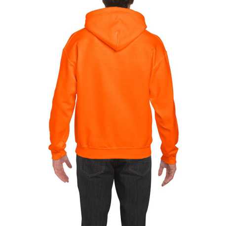 Unisex mikina (GILDAN ULTRA BLEND ADULT HOODED SWEATSHIRT) > oranžová (safety) > S