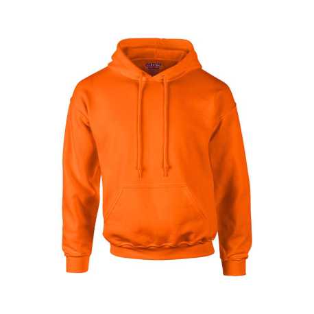 Unisex mikina (GILDAN ULTRA BLEND ADULT HOODED SWEATSHIRT) > oranžová (safety) > S