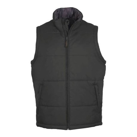 Unisex vesta (SOLS WARM UNISEX QUILTED BODYWARMER) > šedá (charcoal) > 2XL