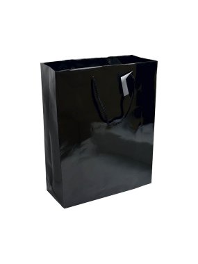 Papierová taška > čierna
