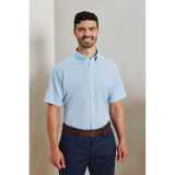 Pánska košeľa (PREMIER MEN'S SHORT SLEEVE OXFORD SHIRT) > modrá (light) > L/XL