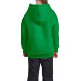 Detská mikina (GILDAN HEAVY BLEND YOUTH HOODED SWEATSHIRT) > zelená (irish) > S