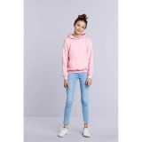 Detská mikina (GILDAN HEAVY BLEND YOUTH HOODED SWEATSHIRT) > ružová (light) > S