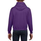 Detská mikina (GILDAN HEAVY BLEND YOUTH HOODED SWEATSHIRT) > fialová (purple) > XS