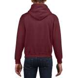 Detská mikina (GILDAN HEAVY BLEND YOUTH HOODED SWEATSHIRT) > červená (maroon) > S