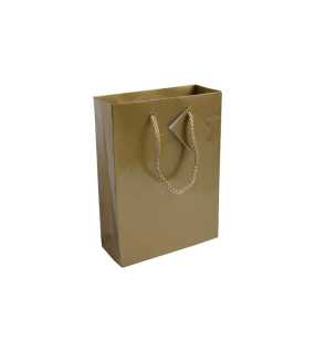 Papierová taška > zlatá