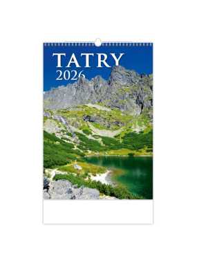 Nástenný kalendár (Tatry 2026) - 31,5 x 52 cm