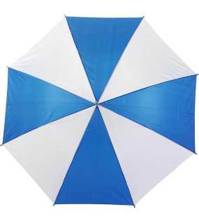 Automatický dáždnik  > modrá / biela