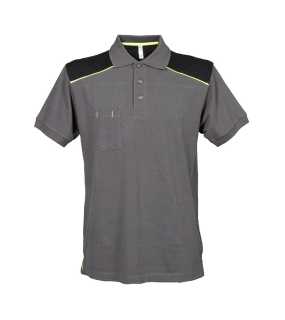 Pánska polokošeľa (Bordeaux by JR) > šedá / čierna > L