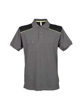 Pánska polokošeľa (Bordeaux by JR) > šedá / čierna > M