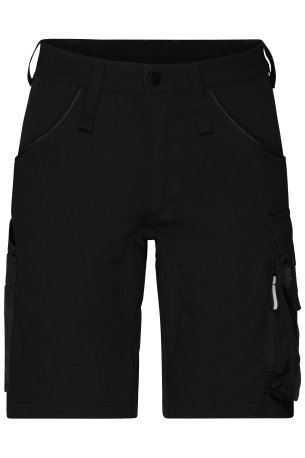 Pánske krátke nohavice (DAIBER Workwear Stretch-Bermuda Slim Line)>čierna / čierna>54