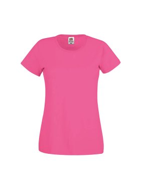 Dámske tričko(FOL Lady-Fit Original Tee) > ružová(fuchsia) > S