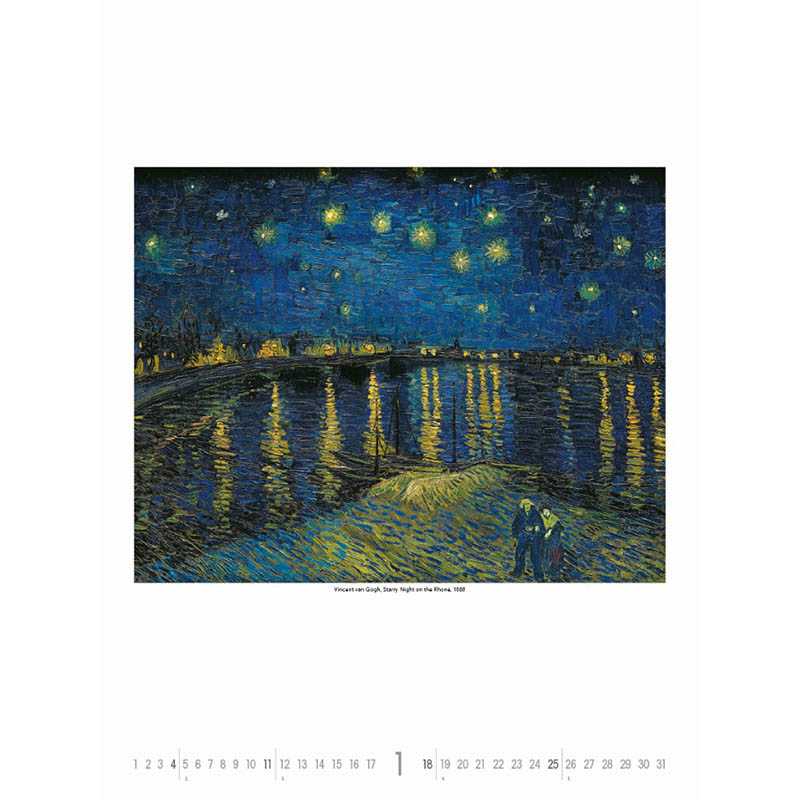 Nástenný kalendár (Vincent van Gogh 2026) - 42 x 56 cm