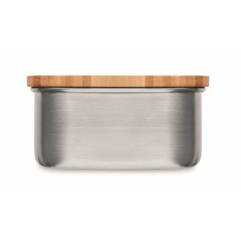 Box na jedlo z nerezu > hnedá (wood)