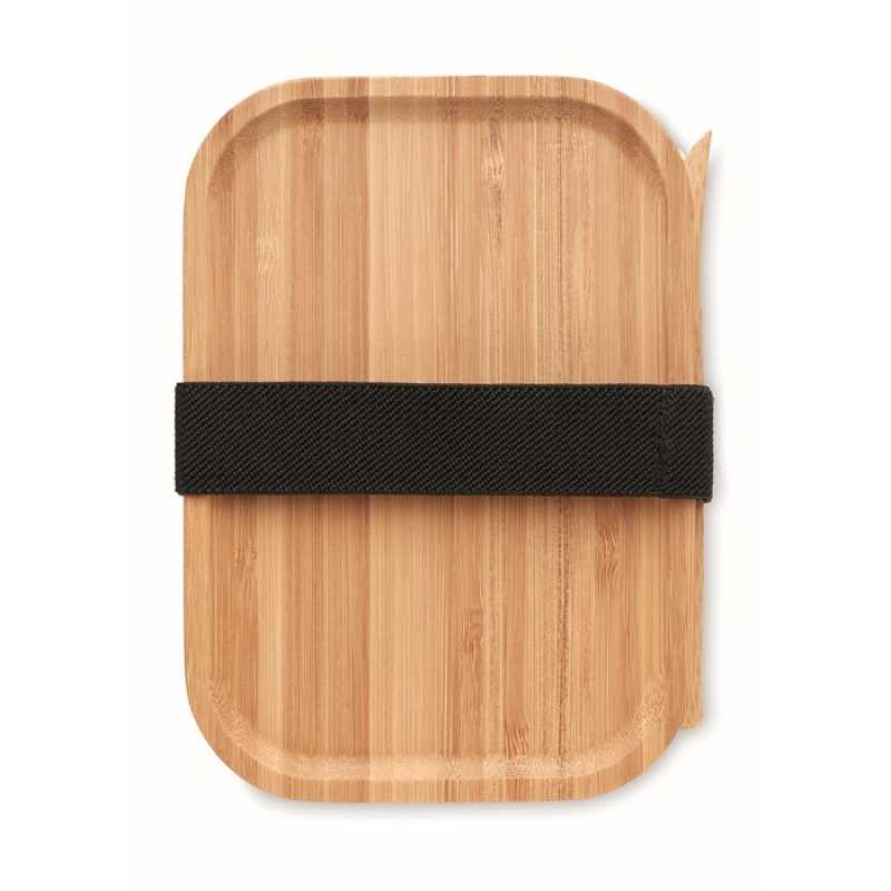 Box na jedlo z nerezu > hnedá (wood)