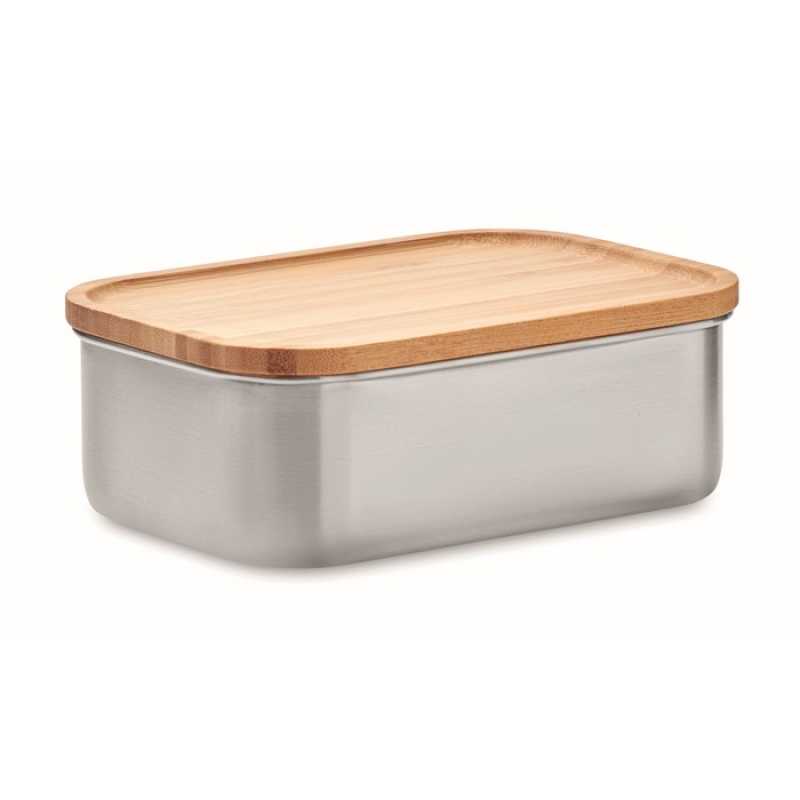 Box na jedlo z nerezu > hnedá (wood)