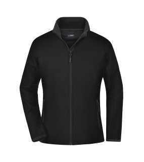 Dámska bunda (DAIBER Ladies Promo Softshell Jacket) > čierna / čierna > M