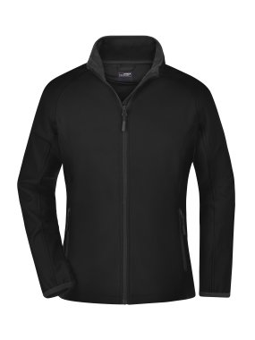 Dámska bunda (JN Ladies Promo Softshell Jacket) > čierna / čierna > 2XL