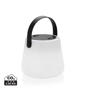 USB vonkajšie svetlo SolarGlow z RCS recykl. plastu > biela